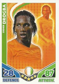 2010 Topps Match Attax England 2010 #NNO Didier Drogba Front