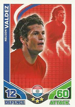 2010 Topps Match Attax England 2010 #NNO Nelson Valdez Front