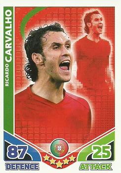 2010 Topps Match Attax England 2010 #NNO Ricardo Carvalho Front