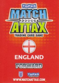 2010 Topps Match Attax England 2010 #NNO Wayne Rooney Back