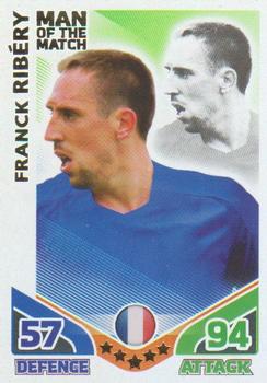 2010 Topps Match Attax England 2010 #NNO Franck Ribery Front