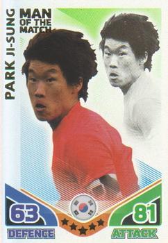 2010 Topps Match Attax England 2010 #NNO Park Ji-Sung Front