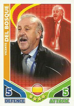 2010 Topps Match Attax England 2010 #NNO Vicente Del Bosque Front
