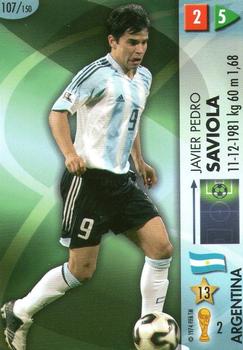 2006 Panini Goaaal! World Cup Germany #107 Javier Pedro Saviola Front