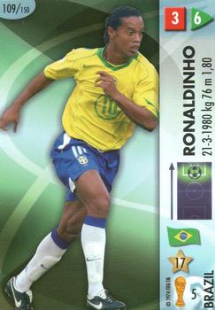 2006 Panini Goaaal! World Cup Germany #109 Ronaldinho Front