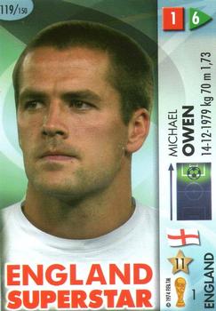 2006 Panini Goaaal! World Cup Germany #119 Michael Owen Front