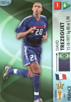 2006 Panini Goaaal! World Cup Germany #122 David Trezeguet Front