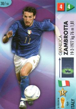 2006 Panini Goaaal! World Cup Germany #38 Gianluca Zambrotta Front