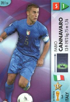 2006 Panini Goaaal! World Cup Germany #39 Fabio Cannavaro Front