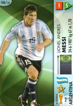 2006 Panini Goaaal! World Cup Germany #106 Lionel Andres Messi Front