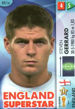 2006 Panini Goaaal! World Cup Germany #69 Steven Gerrard Front