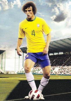 2012 Futera Unique World Football #40 David Luiz Front