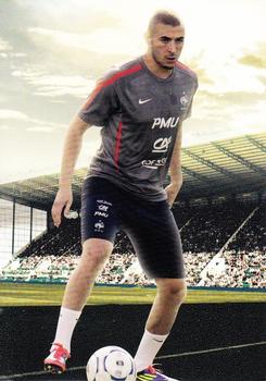 2012 Futera Unique World Football #120 Karim Benzema Front