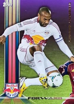 2013 Topps MLS - Purple #1 Thierry Henry Front
