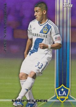 2013 Topps MLS - Purple #58 Jose Villarreal Front