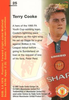 1997 Futera Manchester United #25 Terry Cooke Back