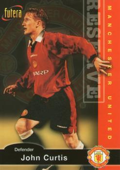 1997 Futera Manchester United #36 John Curtis Front