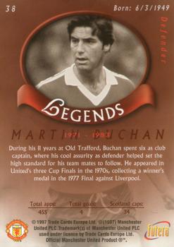 1997 Futera Manchester United #38 Martin Buchan Back