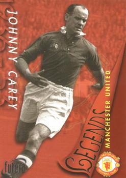 1997 Futera Manchester United #44 Johnny Carey Front