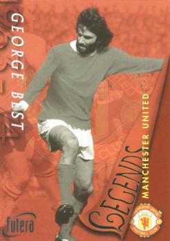 1997 Futera Manchester United #50 George Best Front