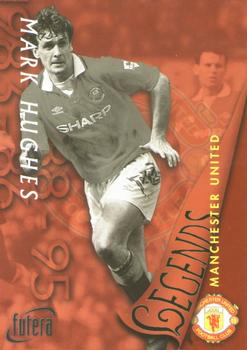 1997 Futera Manchester United #54 Mark Hughes Front