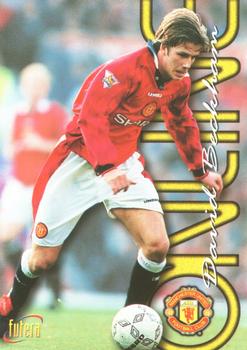 1997 Futera Manchester United #62 David Beckham Front