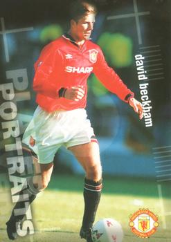 1997 Futera Manchester United #73 David Beckham Front