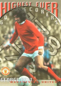 1997 Futera Manchester United #86 George Best Front