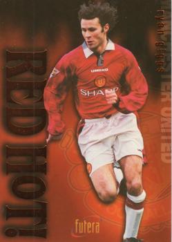 1997 Futera Manchester United - Red Hot Bronze #RH2 Ryan Giggs Front