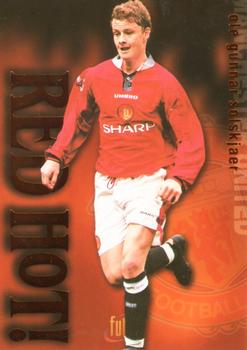 1997 Futera Manchester United - Red Hot Bronze #RH6 Ole Gunnar Solskjaer Front