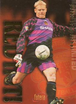1997 Futera Manchester United - Red Hot Gold #RH4 Peter Schmeichel Front