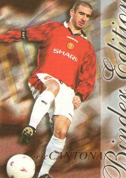1997 Futera Manchester United - Binder Card Bronze #NNO Eric Cantona Front