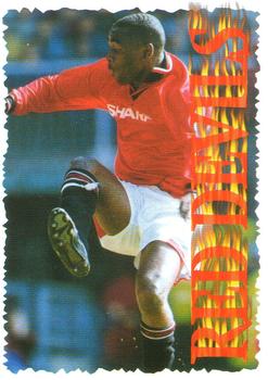 2000-01 Raven Cards Manchester United Red Devils #9 Andy Cole Front