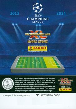 2013-14 Panini Adrenalyn XL UEFA Champions League #108 Robert Lewandowski Back