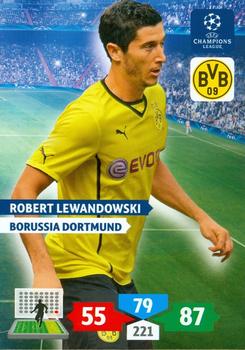 2013-14 Panini Adrenalyn XL UEFA Champions League #108 Robert Lewandowski Front