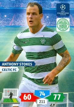 2013-14 Panini Adrenalyn XL UEFA Champions League #116 Anthony Stokes Front