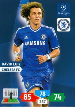 2013-14 Panini Adrenalyn XL UEFA Champions League #119 David Luiz Front