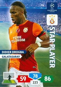 2013-14 Panini Adrenalyn XL UEFA Champions League #144 Didier Drogba Front