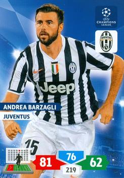 2013-14 Panini Adrenalyn XL UEFA Champions League #148 Andrea Barzagli Front