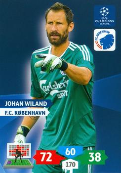 2013-14 Panini Adrenalyn XL UEFA Champions League #154 Johan Wiland Front