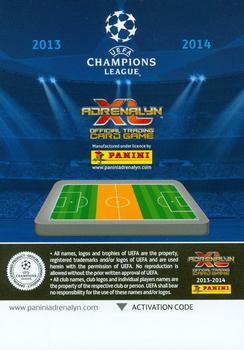 2013-14 Panini Adrenalyn XL UEFA Champions League #168 Yaya Toure Back