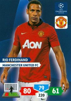 2013-14 Panini Adrenalyn XL UEFA Champions League #173 Rio Ferdinand Front