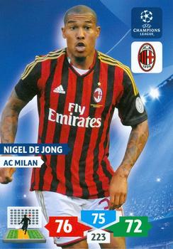 2013-14 Panini Adrenalyn XL UEFA Champions League #186 Nigel de Jong Front