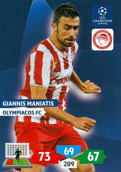 2013-14 Panini Adrenalyn XL UEFA Champions League #200 Giannis Maniatis Front