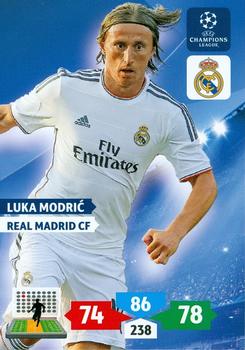 2013-14 Panini Adrenalyn XL UEFA Champions League #240 Luka Modric Front