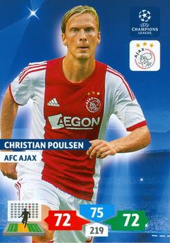 2013-14 Panini Adrenalyn XL UEFA Champions League #32 Christian Poulsen Front