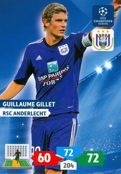 2013-14 Panini Adrenalyn XL UEFA Champions League #42 Guillaume Gillet Front