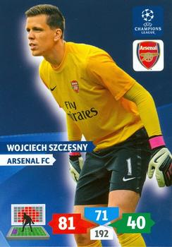 2013-14 Panini Adrenalyn XL UEFA Champions League #46 Wojciech Szczesny Front