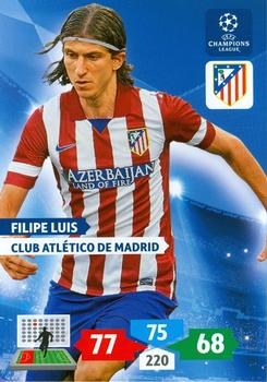 2013-14 Panini Adrenalyn XL UEFA Champions League #58 Filipe Luis Front