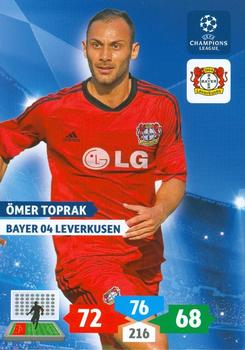 2013-14 Panini Adrenalyn XL UEFA Champions League #76 Omer Toprak Front